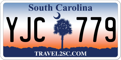SC license plate YJC779