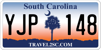 SC license plate YJP148