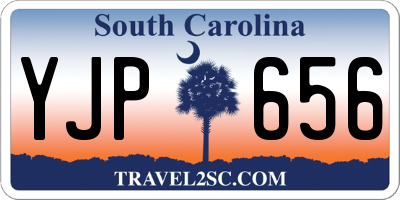 SC license plate YJP656