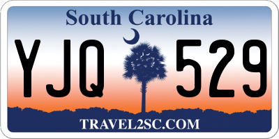 SC license plate YJQ529