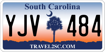 SC license plate YJV484