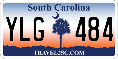 SC license plate YLG484
