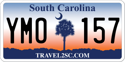 SC license plate YMO157