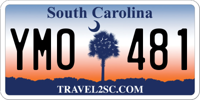 SC license plate YMO481