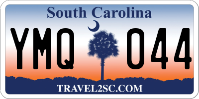 SC license plate YMQ044