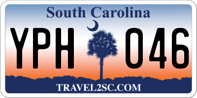 SC license plate YPH046