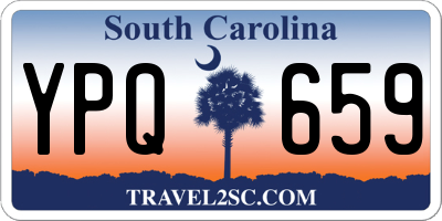 SC license plate YPQ659