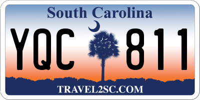 SC license plate YQC811