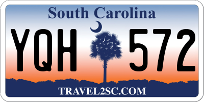 SC license plate YQH572