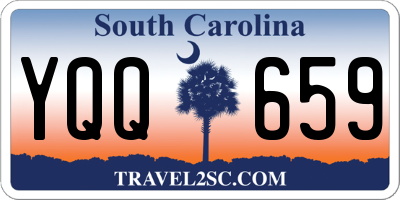 SC license plate YQQ659