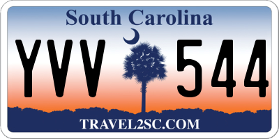 SC license plate YVV544