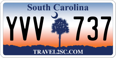 SC license plate YVV737