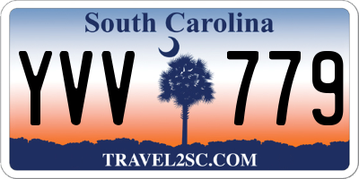SC license plate YVV779