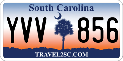 SC license plate YVV856