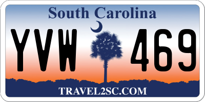 SC license plate YVW469