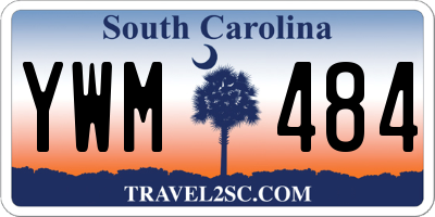SC license plate YWM484