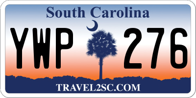 SC license plate YWP276