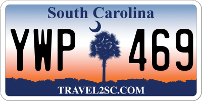 SC license plate YWP469