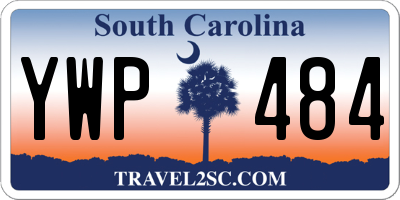 SC license plate YWP484