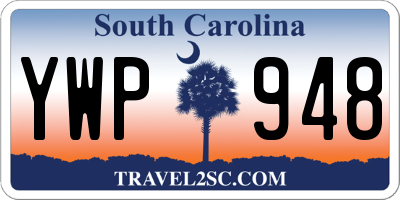 SC license plate YWP948