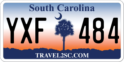 SC license plate YXF484