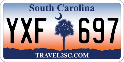 SC license plate YXF697