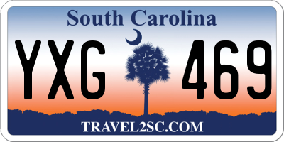 SC license plate YXG469