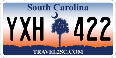 SC license plate YXH422