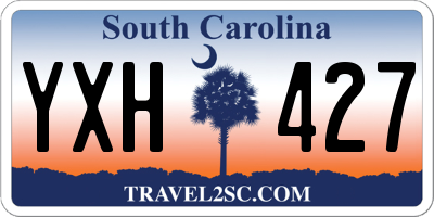 SC license plate YXH427