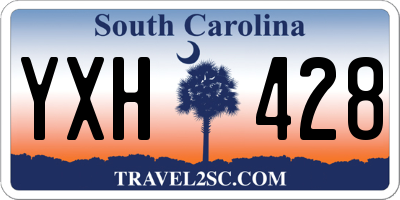 SC license plate YXH428
