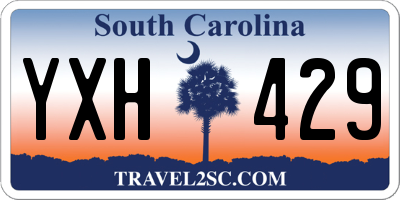 SC license plate YXH429