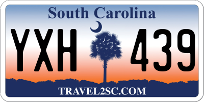 SC license plate YXH439
