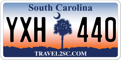 SC license plate YXH440
