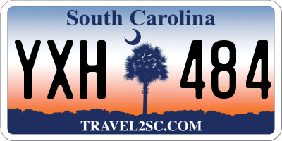 SC license plate YXH484