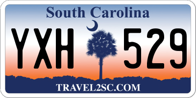 SC license plate YXH529