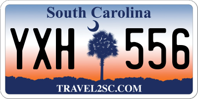 SC license plate YXH556