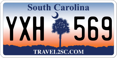 SC license plate YXH569