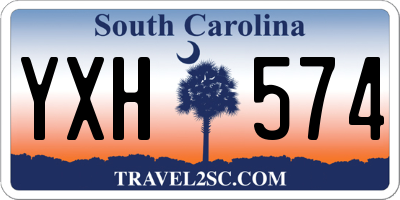 SC license plate YXH574