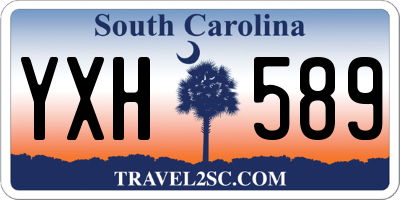 SC license plate YXH589