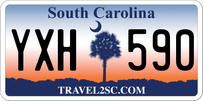 SC license plate YXH590