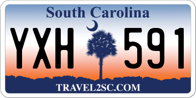SC license plate YXH591