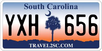SC license plate YXH656