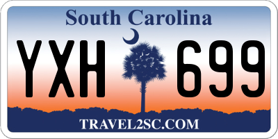 SC license plate YXH699