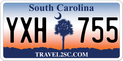 SC license plate YXH755