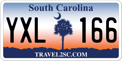 SC license plate YXL166