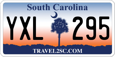 SC license plate YXL295