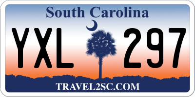 SC license plate YXL297