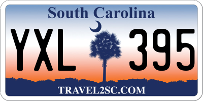 SC license plate YXL395