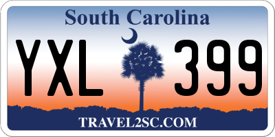 SC license plate YXL399