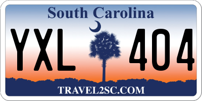 SC license plate YXL404